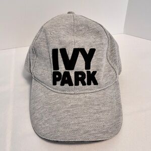Ivy Park Women's Logo Snapback Baseball Cap Hat Gray/ Black One Size